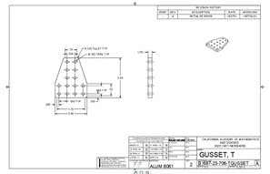 Gusset Drawing